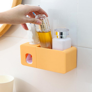 Автоматичен дозатор, изстисквачка, монтиран на стена паста за зъби паста за паста за зъби Продукти за баня