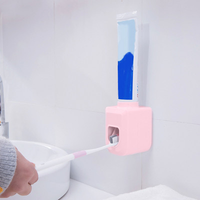 Uus automaatne hambapasta dosaator seinale paigaldatav hambapasta laisk jaotur Automaatne pigistaja vannitoatarvikud lastele, lastele