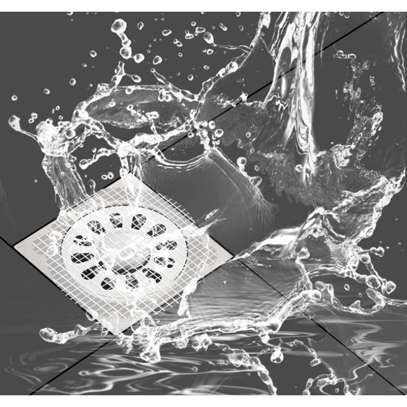 5/10db Eldobható zuhany lefolyó hajfogó burkolat Fürdőszoba csatorna lefolyó hajszűrő dugó fürdőkádak hálós szűrő matrica