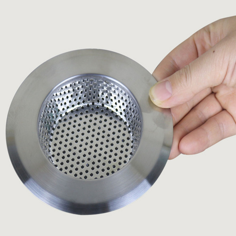 Kuhinjski sudoper od nehrđajućeg čelika Filter za vodu Mrežasto cjedilo za sudoper Kuhinjski alat Poklopac za odvod u podu kupaonice Tuš Čep za hvatanje dlačica