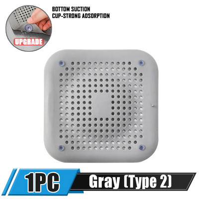 1/2tk Juuste valamufilter silikoonist blokeerumisvastane vannikork Vannitoa põrand äravoolu dušš kraanikauss köök majapidamissõel Tööriistad