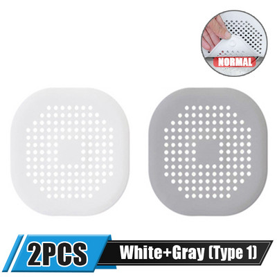 1/2tk Juuste valamufilter silikoonist blokeerumisvastane vannikork Vannitoa põrand äravoolu dušš kraanikauss köök majapidamissõel Tööriistad