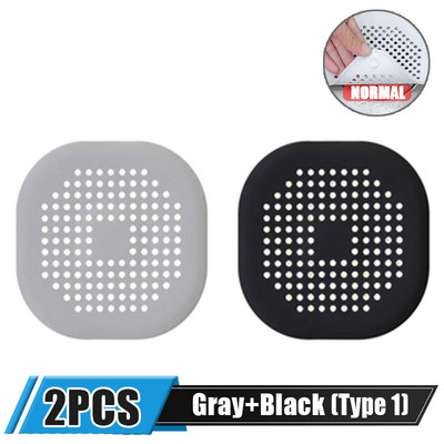 1/2tk Juuste valamufilter silikoonist blokeerumisvastane vannikork Vannitoa põrand äravoolu dušš kraanikauss köök majapidamissõel Tööriistad