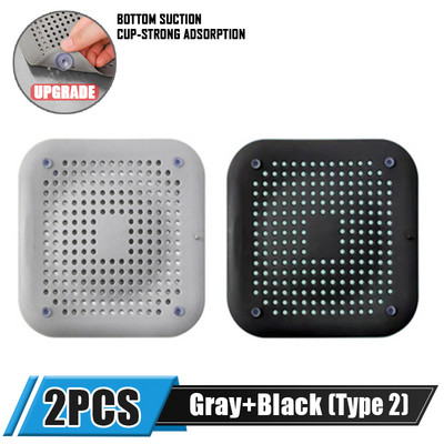 1/2tk Juuste valamufilter silikoonist blokeerumisvastane vannikork Vannitoa põrand äravoolu dušš kraanikauss köök majapidamissõel Tööriistad