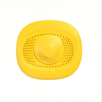 Háztartási szilikon mosogató szűrő Blokkolásgátló szűrő Hajfogó kád zuhany padló lefolyó dugó Konyhai kiegészítők