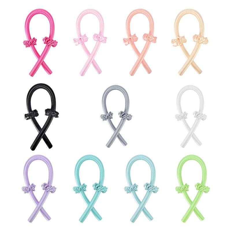 Heatless Curling Rod Headband No Heat Silk Curls Προϊόντα για τα μαλλιά Ρολά με κορδέλα Sleeping Soft Lazy Hair curlers Hair Styling