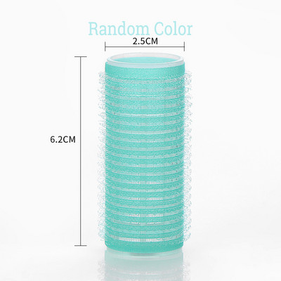 Juukserull Volume Self Grip Juuste lokirullile lühikestele keskmistele pikkadele juustele Heatless Curl Lazy DIY Soeng Salongi Juuksuritööriist