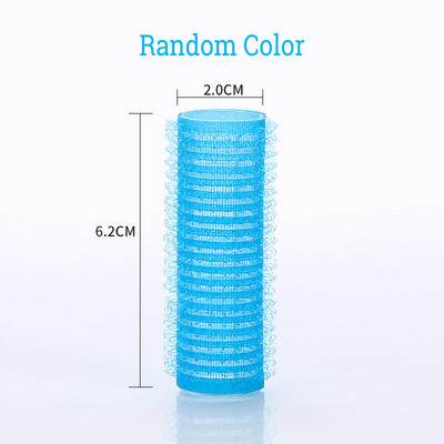 Juukserull Volume Self Grip Juuste lokirullile lühikestele keskmistele pikkadele juustele Heatless Curl Lazy DIY Soeng Salongi Juuksuritööriist