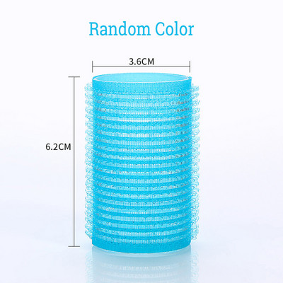 Juukserull Volume Self Grip Juuste lokirullile lühikestele keskmistele pikkadele juustele Heatless Curl Lazy DIY Soeng Salongi Juuksuritööriist