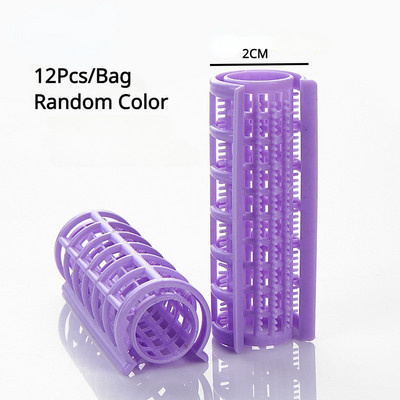 6/8/10/12/14 tk Kuumadeta juuste lokirull Kuumuseta Juukserullid Plastikust Laisad lokid Juure Perm Vardad Tukid Curling Rod Juuste kujundamise tööriistad