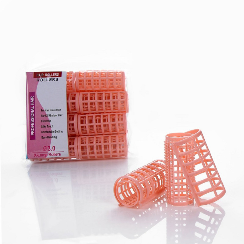 6/8/10/12/14 tk Kuumadeta juuste lokirull Kuumuseta Juukserullid Plastikust Laisad lokid Juure Perm Vardad Tukid Curling Rod Juuste kujundamise tööriistad