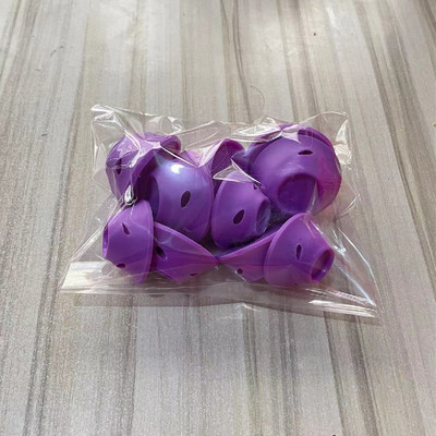 10 ks mäkkých gumových silikónových kuličiek na vlasy bez vyhrievania, natáčky na vlasy, klipy bez vyhrievania, kučery na vlasy, DIY nástroje na úpravu vlasov pre dievčatá