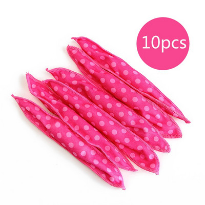 Brainbow 10PC Magic Sponge Pillow Pehme Juukserull Painduv vaht ja käsn Juukserullid Rullid Isetegija Salongi Juuksehooldus Stiilitööriistad