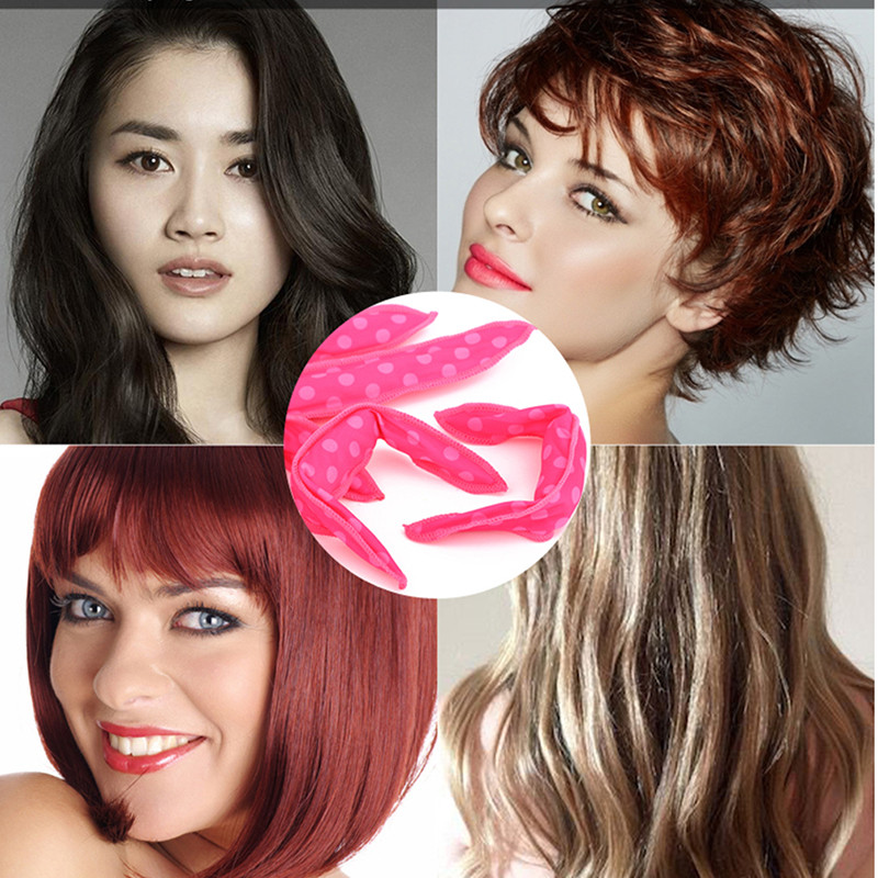 Brainbow 10PC Magic Sponge Pillow Pehme Juukserull Painduv vaht ja käsn Juukserullid Rullid Isetegija Salongi Juuksehooldus Stiilitööriistad