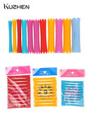 1készlet Heatless Hajápolás Hajgöndörítő görgős markolat fodrászat barkácseszközök Styling roller hajcsavarók formázás otthoni használatra hajhengerek