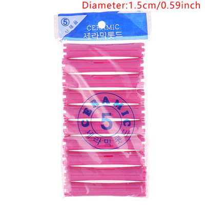 1készlet Heatless Hajápolás Hajgöndörítő görgős markolat fodrászat barkácseszközök Styling roller hajcsavarók formázás otthoni használatra hajhengerek