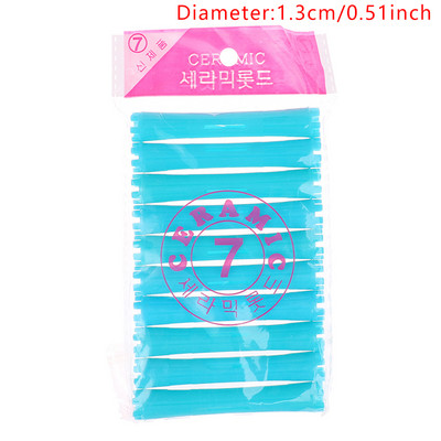 1készlet Heatless Hajápolás Hajgöndörítő görgős markolat fodrászat barkácseszközök Styling roller hajcsavarók formázás otthoni használatra hajhengerek