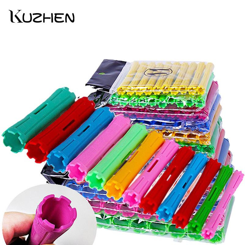 1készlet Heatless Hajápolás Hajgöndörítő görgős markolat fodrászat barkácseszközök Styling roller hajcsavarók formázás otthoni használatra hajhengerek