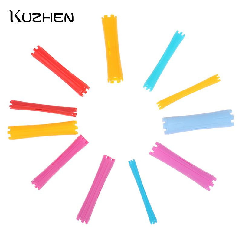 1készlet Heatless Hajápolás Hajgöndörítő görgős markolat fodrászat barkácseszközök Styling roller hajcsavarók formázás otthoni használatra hajhengerek