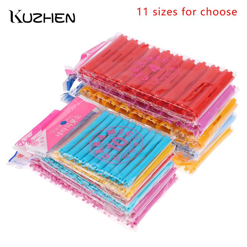 1készlet Heatless Hajápolás Hajgöndörítő görgős markolat fodrászat barkácseszközök Styling roller hajcsavarók formázás otthoni használatra hajhengerek