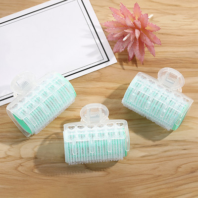 3 tk Juukserullid Bang Volume lokirullid Plastist isekleepuvad õhktukid lokid rullmodelleerija Naiste ilustiil, lokirullid Juuste tööriistad