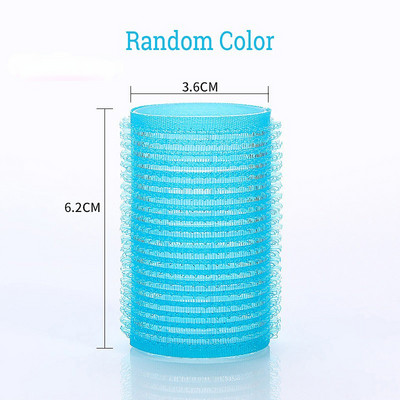Σετ Ρολά Μαλλιών Jumbo 6 Τεμάχια Self Grip Magic Hair Curlers Διαφορετικό μέγεθος Χωρίς θερμότητα Αυτοκόλλητο μπούκλες Εργαλείο styling κομμωτηρίου
