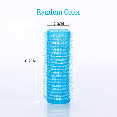 Σετ Ρολά Μαλλιών Jumbo 6 Τεμάχια Self Grip Magic Hair Curlers Διαφορετικό μέγεθος Χωρίς θερμότητα Αυτοκόλλητο μπούκλες Εργαλείο styling κομμωτηρίου