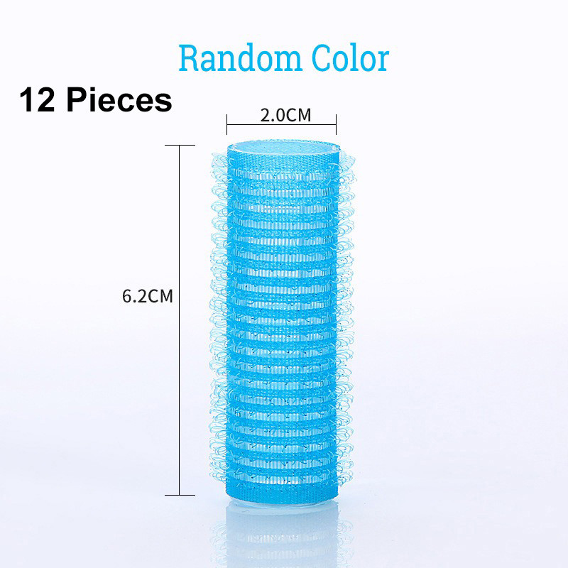 Σετ Ρολά Μαλλιών Jumbo 6 Τεμάχια Self Grip Magic Hair Curlers Διαφορετικό μέγεθος Χωρίς θερμότητα Αυτοκόλλητο μπούκλες Εργαλείο styling κομμωτηρίου