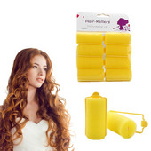 No Heat Juuste lokirullid Kuumavabad Juuste lokirullid Vahtkäsn Juukserullid Soft Sleeping Juukserullid Erinevas suuruses Painduvad juuksed