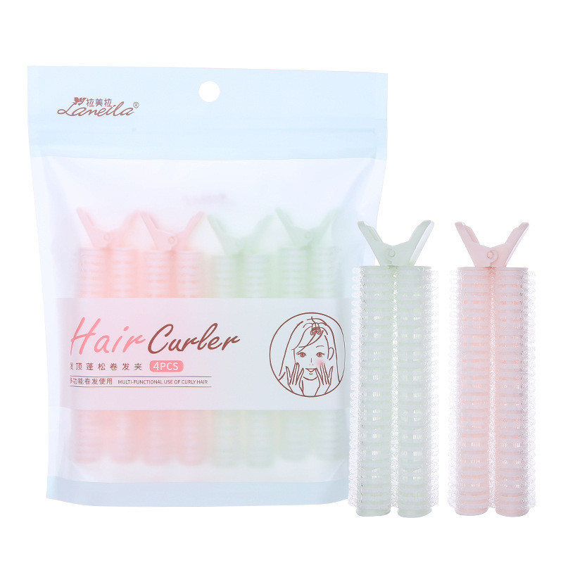 Magic Hair Fluffy Clip Air Bangs Uvijač za kosu Samoljepljivi valjci za kosu Bez topline Kovrčave kopče za šiške Ženski DIY alat za oblikovanje kose