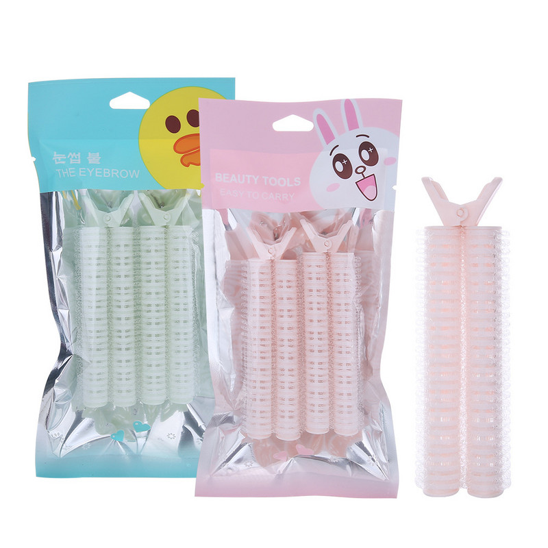 Magic Hair Fluffy Clip Air Bangs Uvijač za kosu Samoljepljivi valjci za kosu Bez topline Kovrčave kopče za šiške Ženski DIY alat za oblikovanje kose