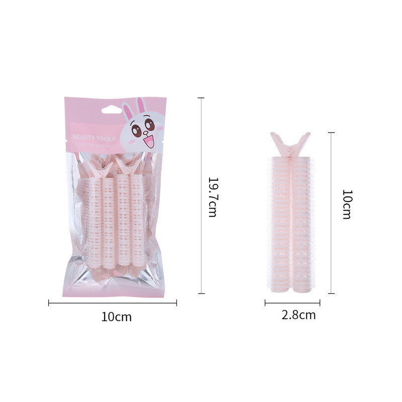 Magic Hair Fluffy Clip Air Bangs Uvijač za kosu Samoljepljivi valjci za kosu Bez topline Kovrčave kopče za šiške Ženski DIY alat za oblikovanje kose