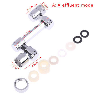 1080 Pööratav segisti pihustuspea kraanikauss köögikraani pikendus adapter universaalne pritsmefiltri otsik Paindlikud segistid pihusti
