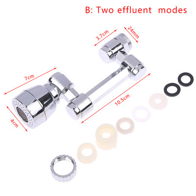 1080 Pööratav segisti pihustuspea kraanikauss köögikraani pikendus adapter universaalne pritsmefiltri otsik Paindlikud segistid pihusti