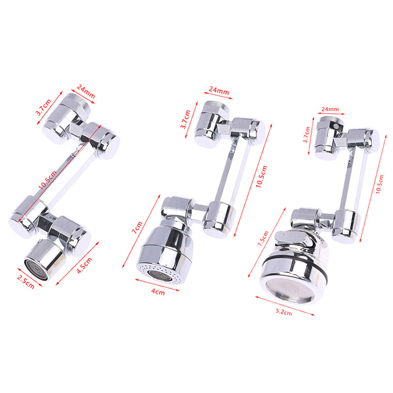 1080 Pööratav segisti pihustuspea kraanikauss köögikraani pikendus adapter universaalne pritsmefiltri otsik Paindlikud segistid pihusti