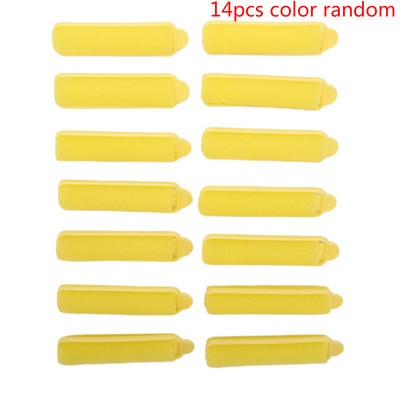 6/8/10/12/14 tk Pehmed isetegemise tööriistad juuste kujundamiseks käsn juuste kujundamine vaht juukserullid lokirullid juuksuri tööriist kuum