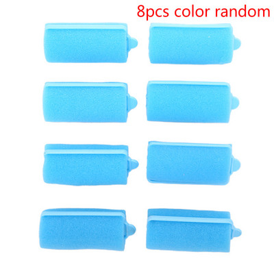 6/8/10/12/14 tk Pehmed isetegemise tööriistad juuste kujundamiseks käsn juuste kujundamine vaht juukserullid lokirullid juuksuri tööriist kuum