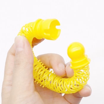 6/8 τμχ Ντόνατς Styling Hair Styling Roller Κομμωτήρια Plastic Bendy Soft Curler Spiral Rollers Rollers DIY Hair Styling Tools