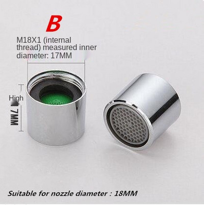 Kvaliteetne spetsiaalne vett säästev otsik Reguleeritav kraan Aeraator mullitaja kraan Filter Kraana düüsid Segisti tarvikud