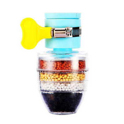 Univerzalni filtar za vodu 6-slojni filtar za slavinu, kuhinjski pjenilac, tuš, pročišćivač vode za kupaonicu, kućanski kuhinjski pribor