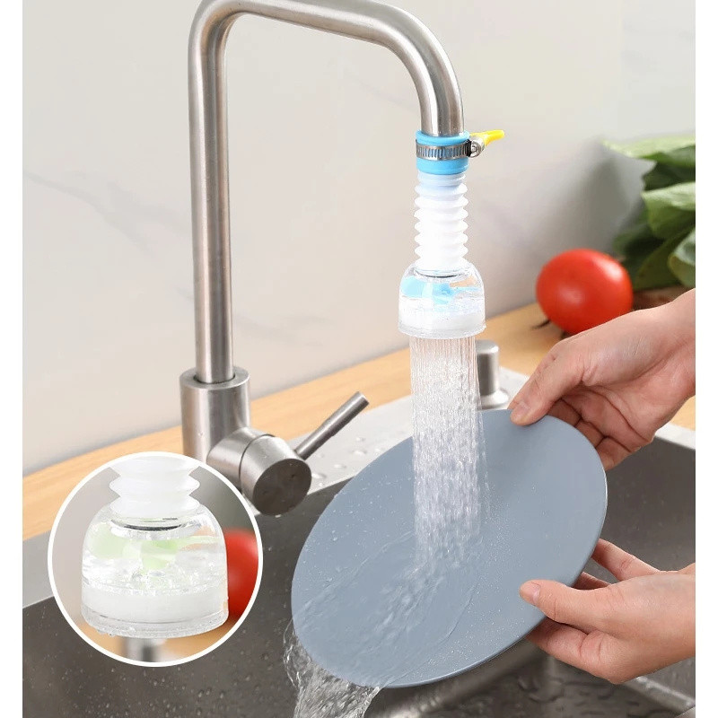 Segisti Bubbler 360 Pööratav painutatud vett säästev kraan Aeraator hajuti segisti otsik filter veefilter Pöördpea köögitööriistad