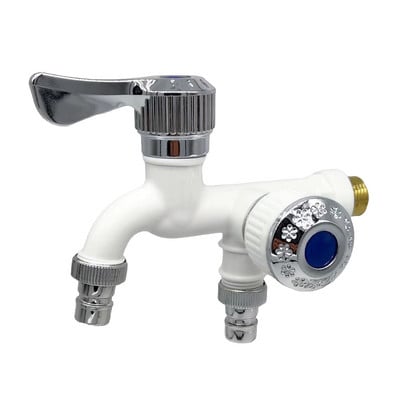 Sučelje za kućanstvo Dvostruka kontrola Dvostruka izlazna slavina Kućna kupaonica Plastična slavina Cijev za navodnjavanje Dijelovi za brzi priključak