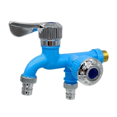 Sučelje za kućanstvo Dvostruka kontrola Dvostruka izlazna slavina Kućna kupaonica Plastična slavina Cijev za navodnjavanje Dijelovi za brzi priključak