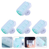 Plastični uvijači za kosu od 4 komada Samoprihvatljivi uvijač za kosu Uvijači za kosu Plastični uvijači za kosu Alati za uvijanje kose Brijački plastični uvijači za kosu