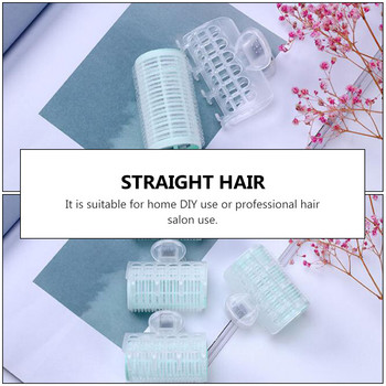 4 τμχ Πλαστικοί κύλινδροι μαλλιών Self Grip Hair curler Hair curlers Πλαστικό ρολό μαλλιών Εργαλεία μπούκλας μαλλιών Barber Πλαστικά ρολά μαλλιών