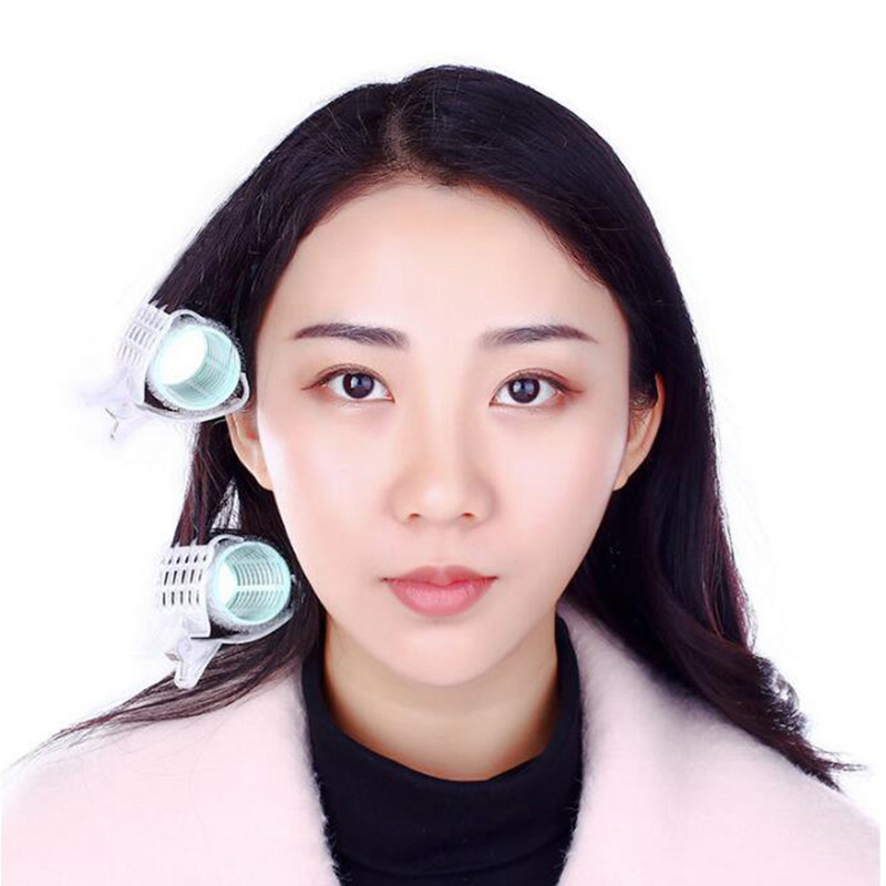 Plastični uvijači za kosu od 4 komada Samoprihvatljivi uvijač za kosu Uvijači za kosu Plastični uvijači za kosu Alati za uvijanje kose Brijački plastični uvijači za kosu