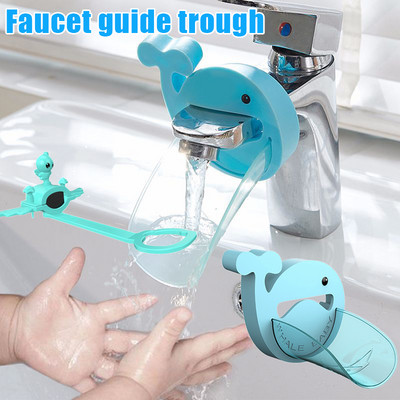 Baby Children Faucet Handle Extender Safe Faucet Extension Faucet Guide Sink Extender Long Water Συσκευή πλυσίματος χεριών DIN