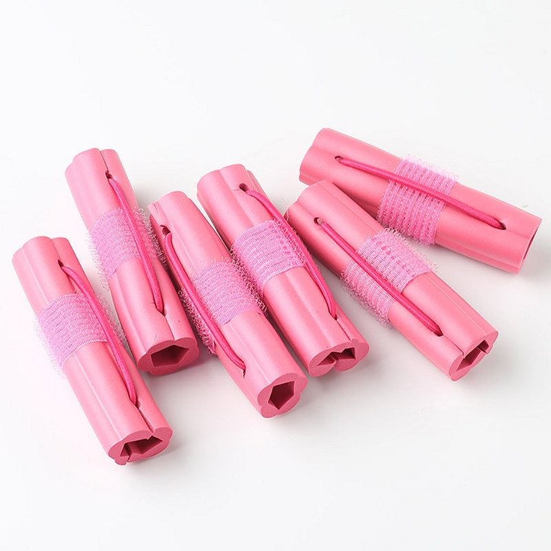 Valovita kosa Putovanje Kućna upotreba Mekani uvijač za kosu Valjci Alati za oblikovanje 6 komada Čarobna pjenasta spužva Dodaci za kosu Alati za oblikovanje kose za spavanje