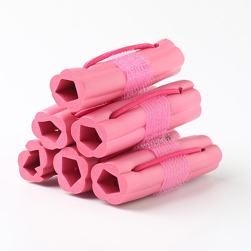 Valovita kosa Putovanje Kućna upotreba Mekani uvijač za kosu Valjci Alati za oblikovanje 6 komada Čarobna pjenasta spužva Dodaci za kosu Alati za oblikovanje kose za spavanje