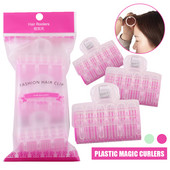 3tk/kott Juuste lokirullid Rullid Bang Roll lokirull plastikust isekleepuvad lokkis juuste aksessuaarid tüdrukute ilu juuksuri kujundamise tööriist